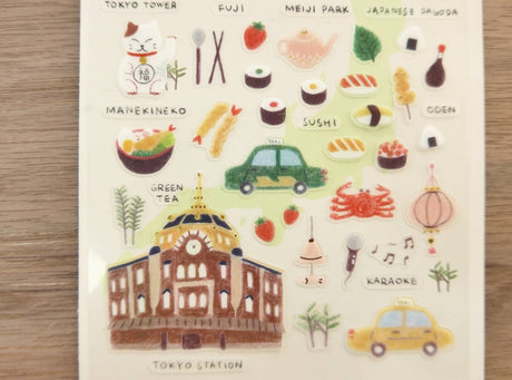 Suatelier Design Daily in Tokyo Stickers - Paper Mochi