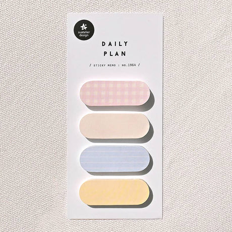 Suatelier Design Daily Plan Sticky Tabs - Paper Mochi