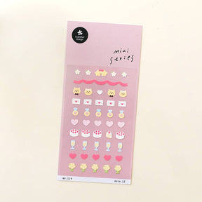 Suatelier Design Deco Cat Sticker Sheet - Paper Mochi