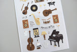 Suatelier Design Jazz Cafe Sticker Sheet - Paper Mochi