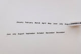 Suatelier Design Lettering Washi Tape - Paper Mochi