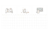 Suatelier Design Monthly Plan Calender Stickers - Paper Mochi