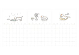 Suatelier Design Monthly Plan Calender Stickers - Paper Mochi