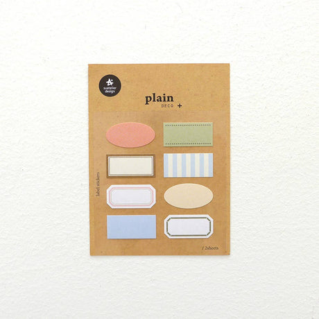 Suatelier Design Plain Planner Stickers - Paper Mochi