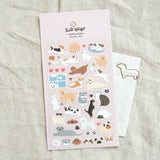 Suatelier Design Puppy Sticker Sheet - Paper Mochi