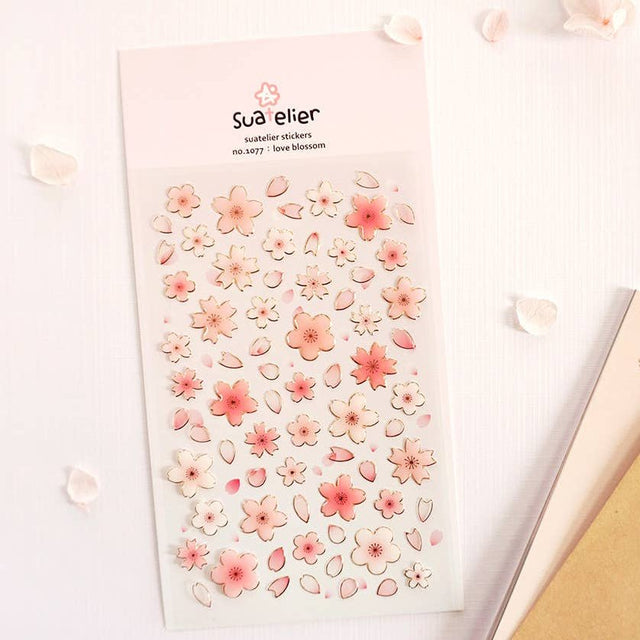 Suatelier Design Sakura Blossom Stickers - Paper Mochi