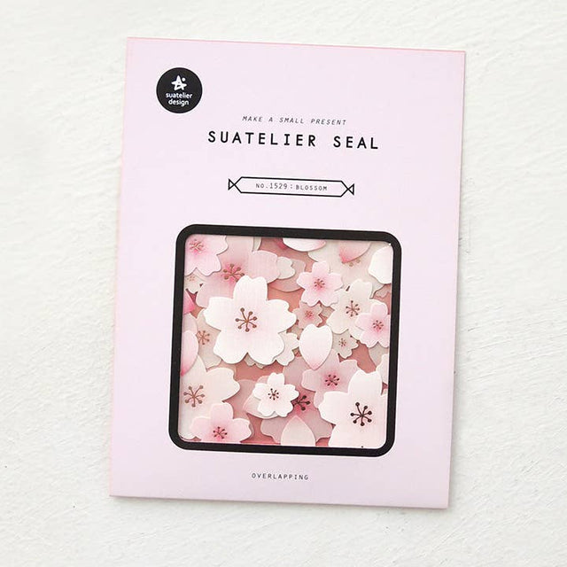 Suatelier Design Sakura Flake Stickers - Paper Mochi