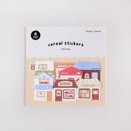 Suatelier Design Shops Flake Stickers - Paper Mochi