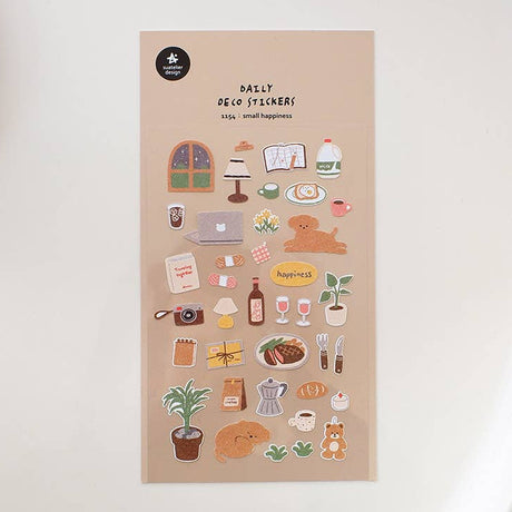 Suatelier Design Small Happiness Stickers - Paper Mochi