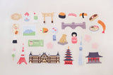 Suatelier Design Tokyo Travel Stickers - Paper Mochi