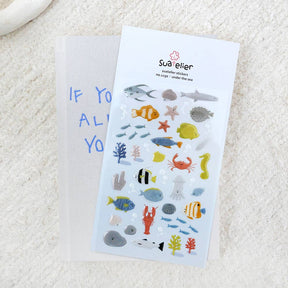 Suatelier Design Under The Sea Stickers - Paper Mochi