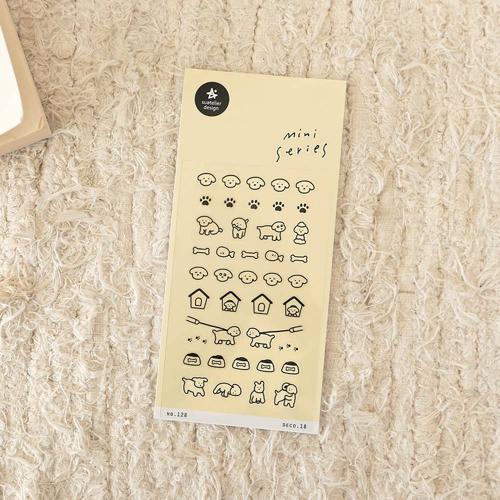 Suatelier Dogs Day Out Sticker Sheet - Paper Mochi