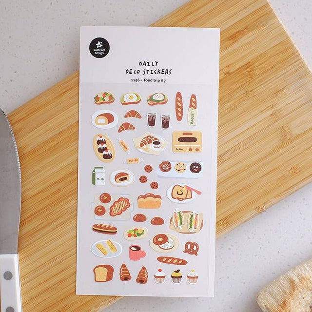 Suatelier Food Sticker Sheet - Paper Mochi