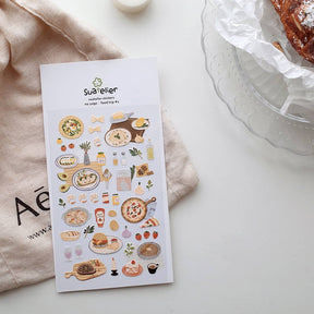 Suatelier Food Trip Sticker Sheet - Paper Mochi