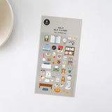 Suatelier Grandpa's Room Sticker Sheet - Paper Mochi