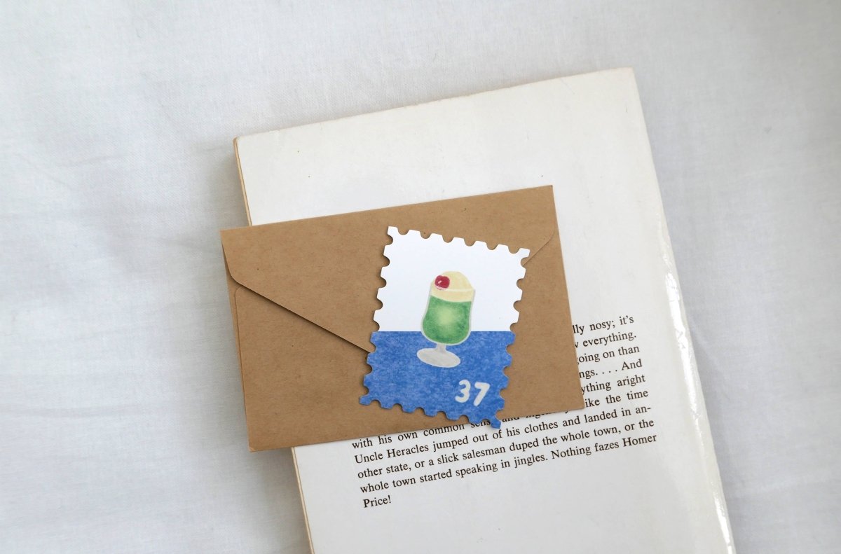 Suatelier Happy Cafe Flake Stickers - Paper Mochi