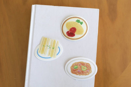 Suatelier Happy Cafe Flake Stickers - Paper Mochi