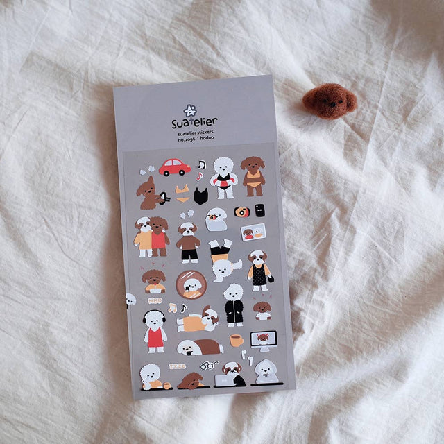 Suatelier Hodoo Dogs Sticker Sheet - Paper Mochi