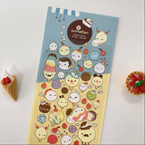 Suatelier Ice Cream Sticker Sheet - Paper Mochi