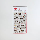 Suatelier Just for You Sticker Sheet - Paper Mochi