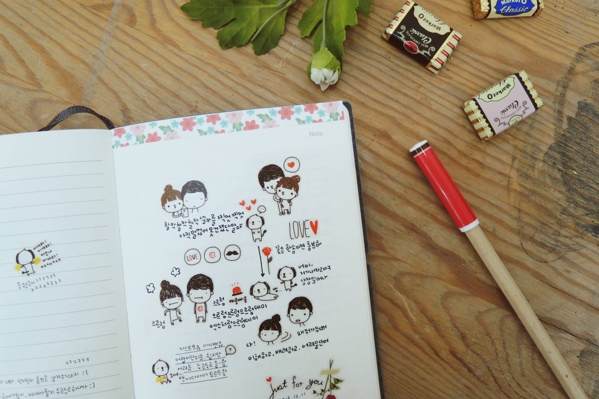 Suatelier Just for You Sticker Sheet - Paper Mochi
