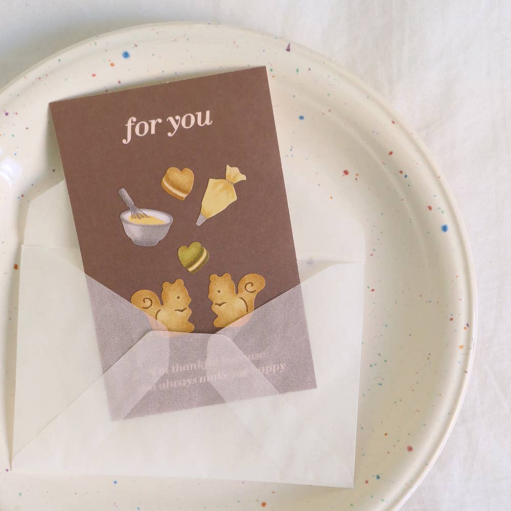 Suatelier Let's Bake Sticker Sheet - Paper Mochi