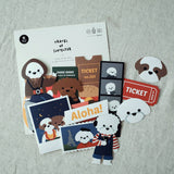 Suatelier Let's Go on a Trip Sticker Pack - Paper Mochi