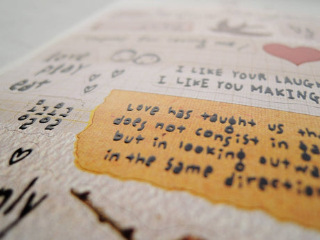 Suatelier Love You Sticker Sheet - Paper Mochi