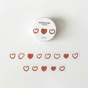 Suatelier Mini Hearts Washi Tape - Paper Mochi