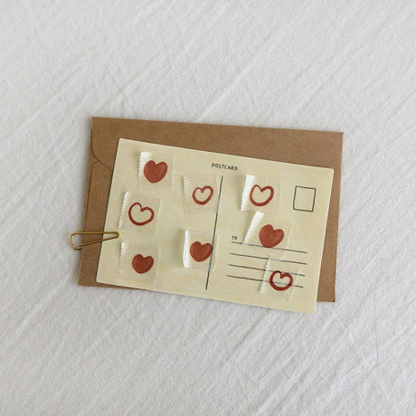 Suatelier Mini Hearts Washi Tape - Paper Mochi
