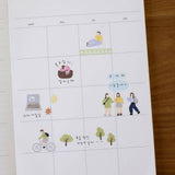 Suatelier On Campus Sticker Sheet - Paper Mochi