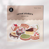 Suatelier Sweet Cake Flake Stickers - Paper Mochi