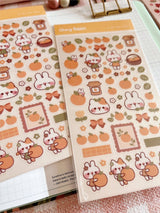 Sweet Orange Sticker Sheet - Paper Mochi