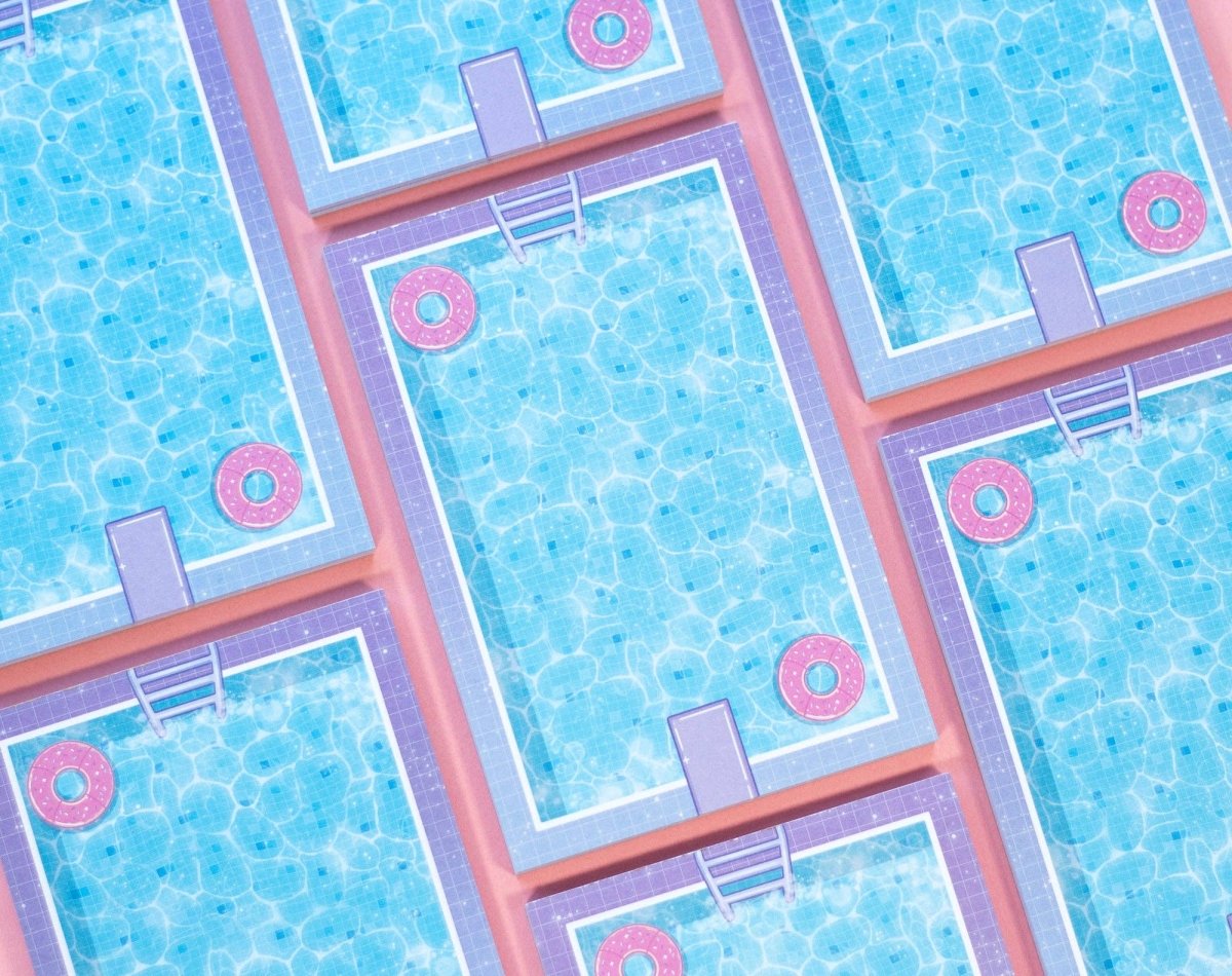 Swimming Pool Notepad - Paper Mochi
