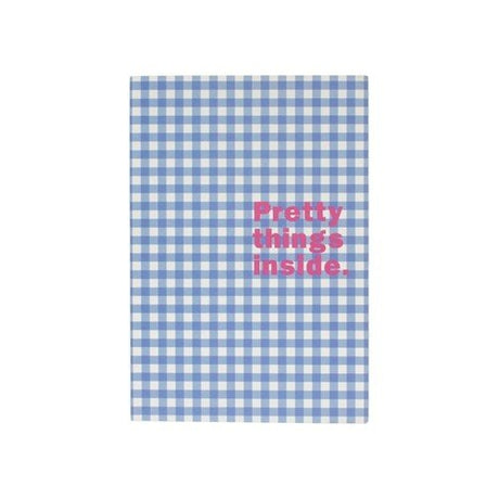 Tippi Tippi A5 Blue Check Notebook - Paper Mochi