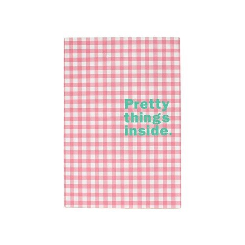 Tippi Tippi A5 Pink Check Notebook - Paper Mochi