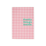 Tippi Tippi A5 Pink Check Notebook - Paper Mochi