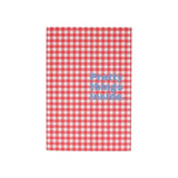 Tippi Tippi A5 Red Check Notebook - Paper Mochi