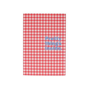 Tippi Tippi A5 Red Check Notebook - Paper Mochi
