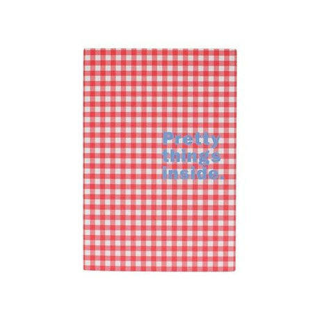 Tippi Tippi A5 Red Check Notebook - Paper Mochi