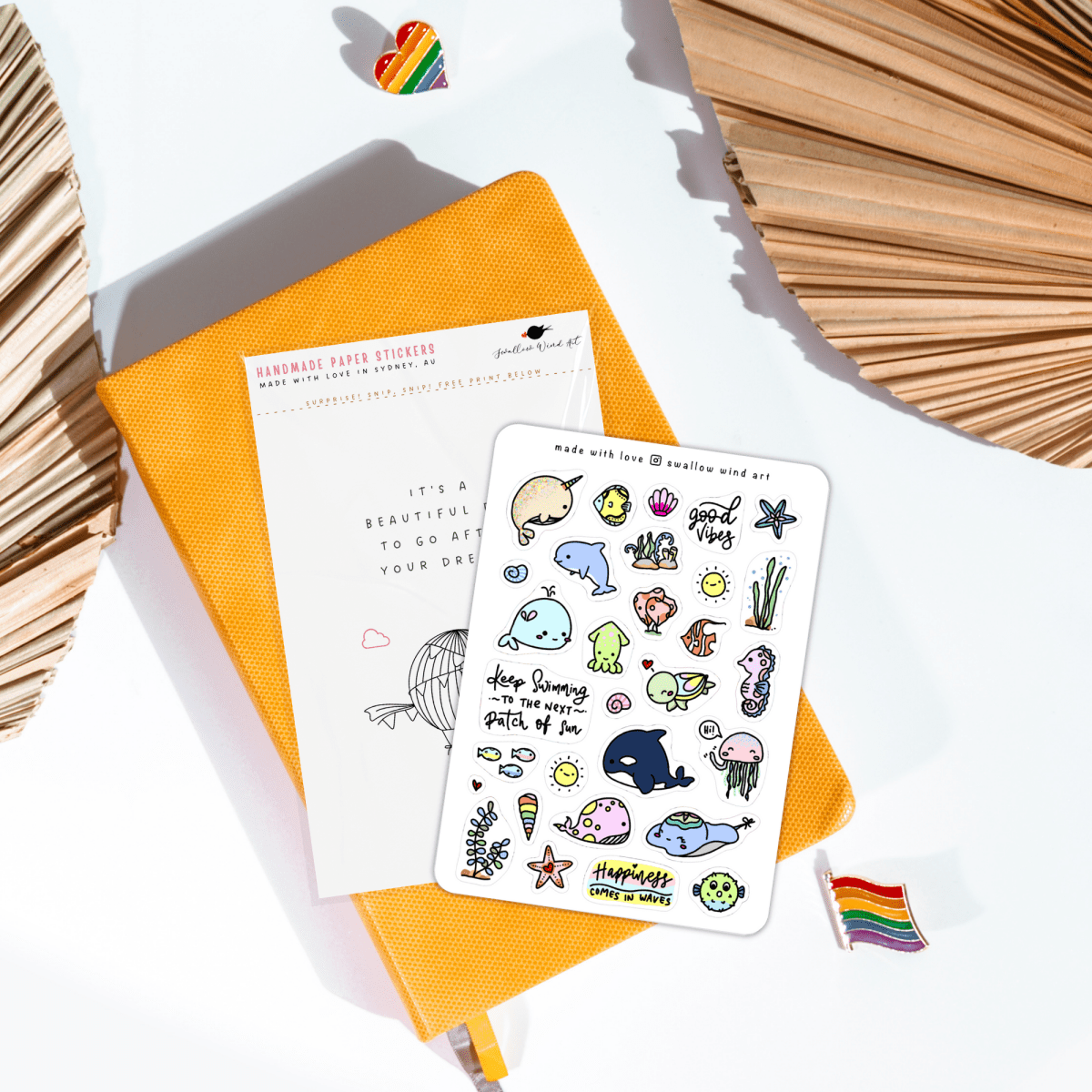Under The Sea Sticker Sheet - Paper Mochi