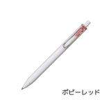 Uni - Ball One Gel Pen 0.5mm - Poppy Red - Paper Mochi
