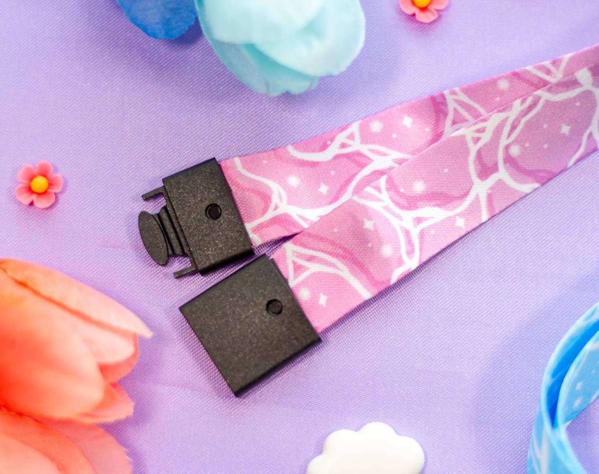 Vaporwave Water Lanyard - Paper Mochi
