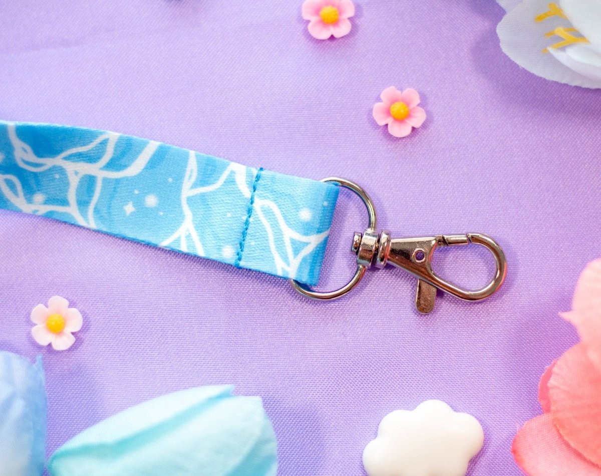 Vaporwave Water Lanyard - Paper Mochi