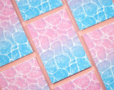 Vaporwave Water Notepad - Paper Mochi