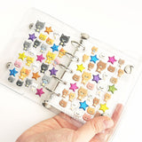 World Craft Clear Sticker Collection M5 Binder - Paper Mochi