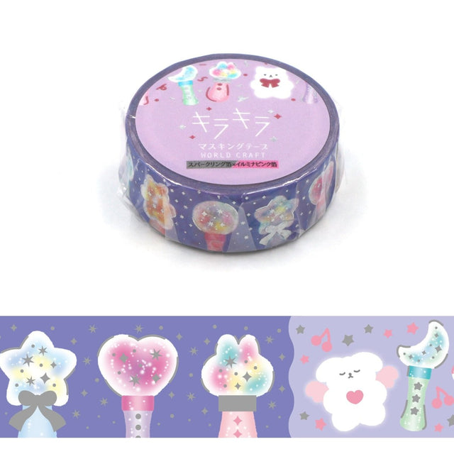 World Craft Kira Kira Luminous Time Foil Washi Tape - Paper Mochi