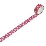 World Craft Kira Kira Strawberries Foil Washi Tape - Paper Mochi