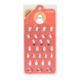 World Craft Moomin Angry Face Sticker Sheet - Paper Mochi